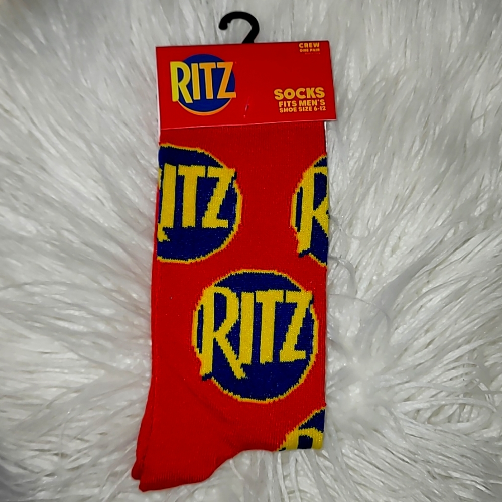 "Ritz Crackers" Novelty Socks